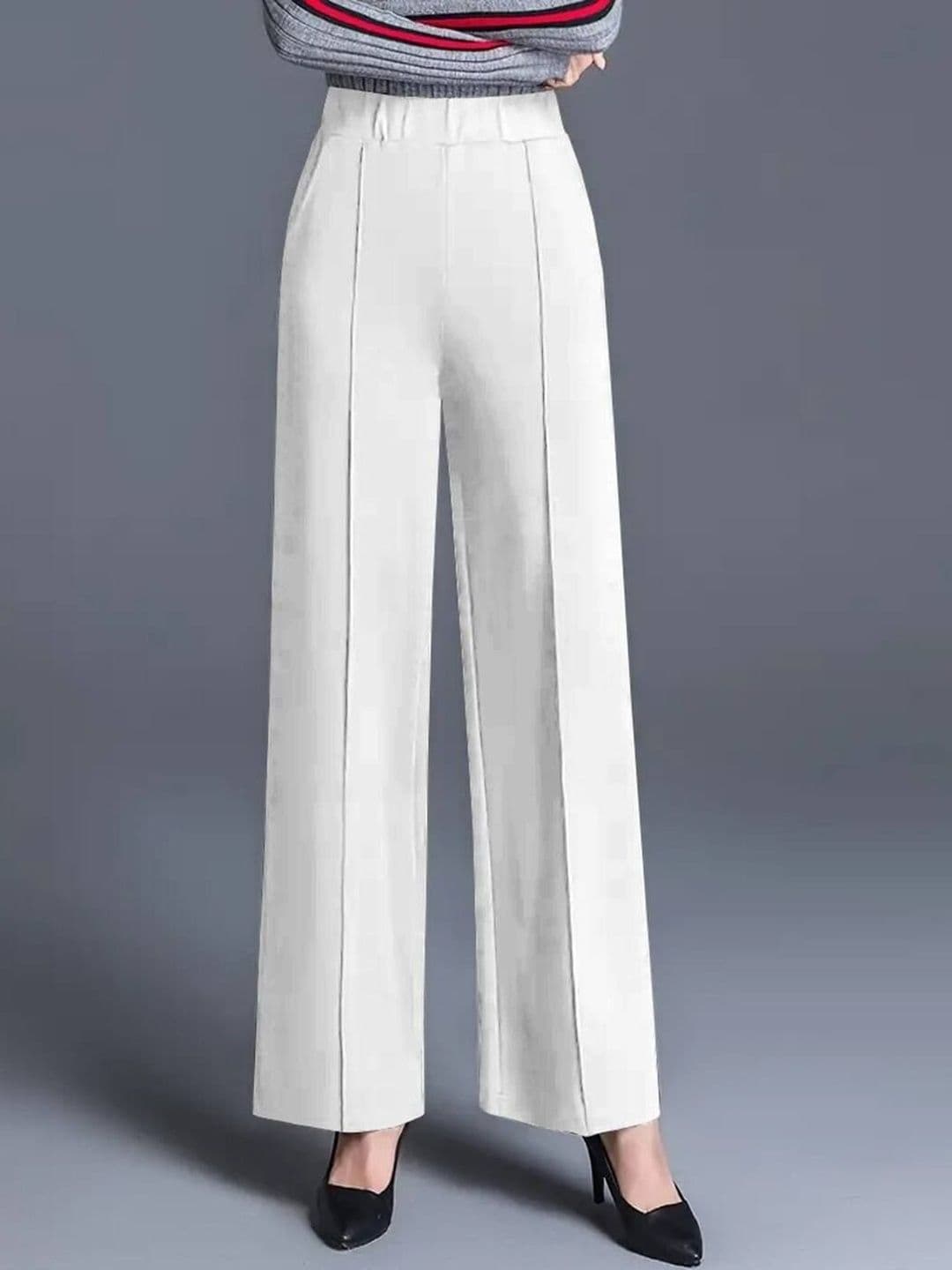 SBJ COLLECTIONS Women Knitted Palazzos - view 1