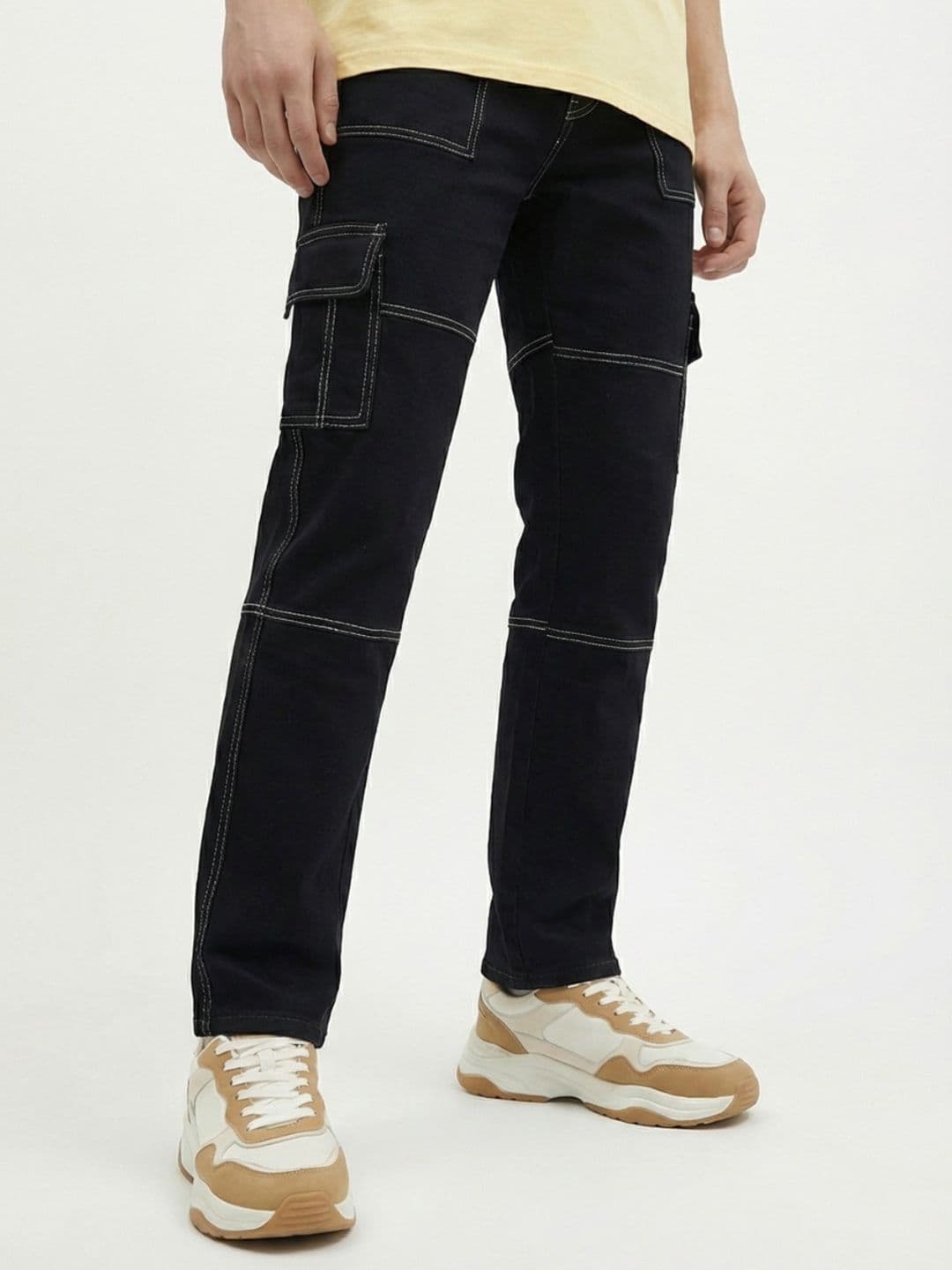 SZN Men Regular Fit Mid-Rise Jeans - view 1