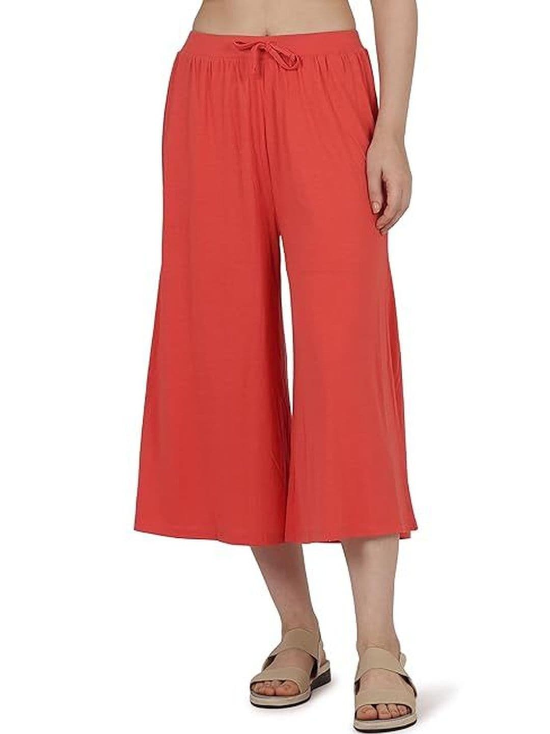 Frenchtrendz Women Knitted Cropped Palazzos - view 1
