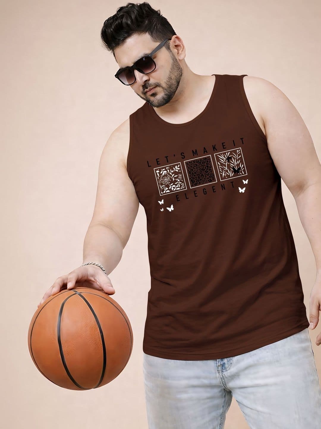 Triptee Printed Cotton Tank - view 1
