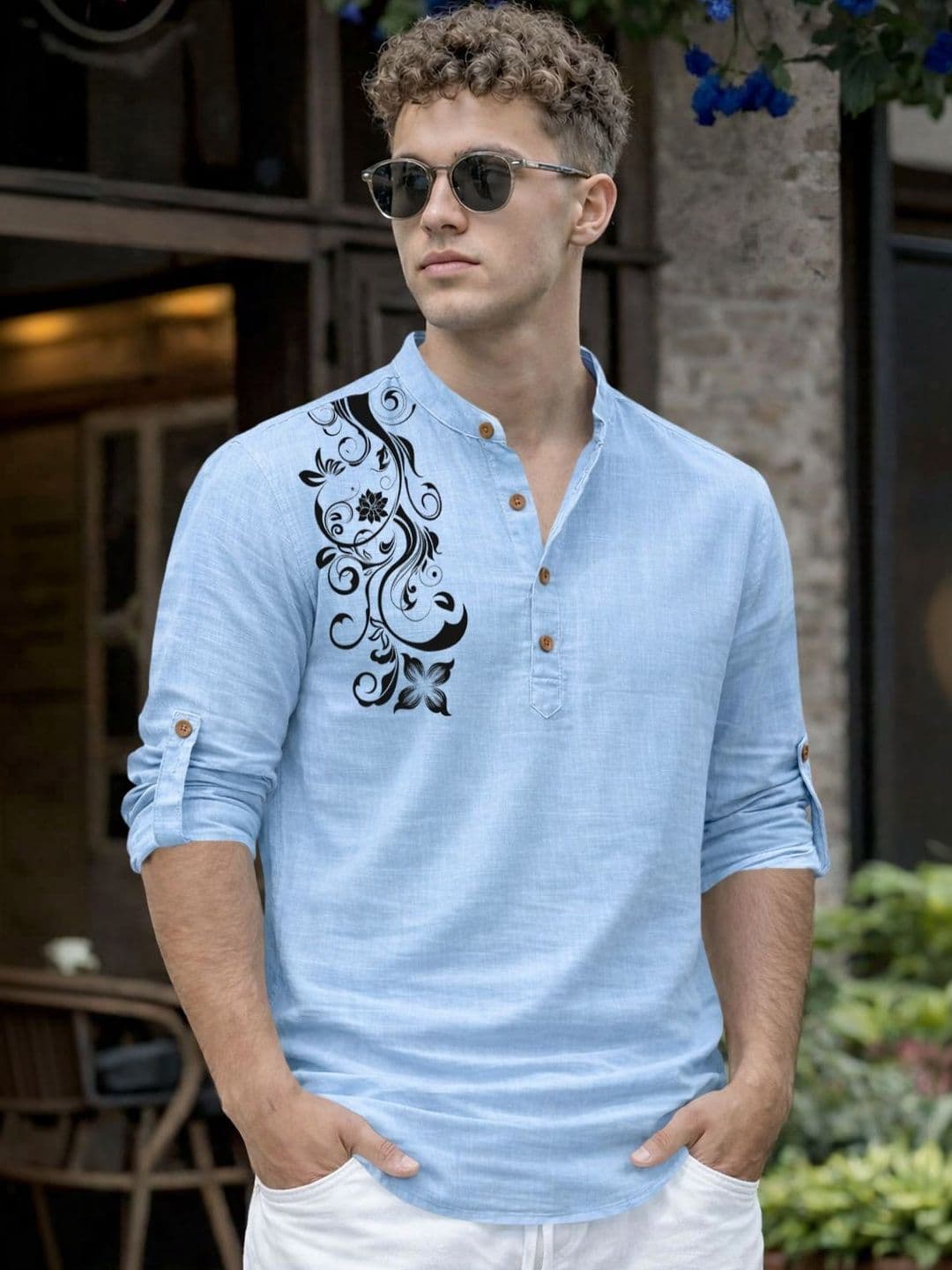Zombom Men Kurta - view 1