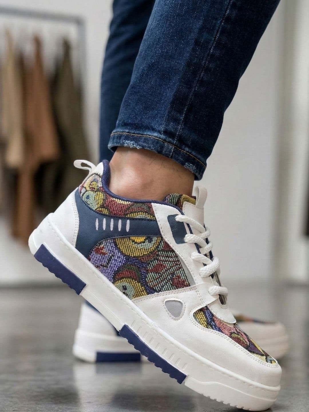 JK Port Men Printed Sneakers - view 1