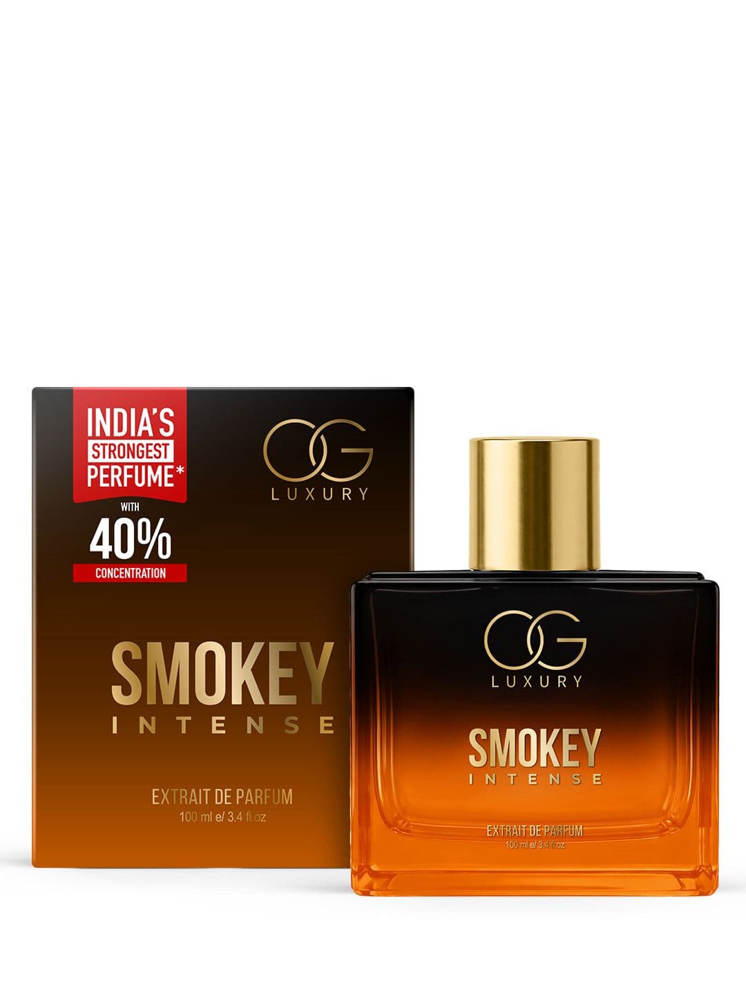 OG LUXURY Men Smokey Intense Long-Lasting Extrait De Parfum - 100 ml - view 1
