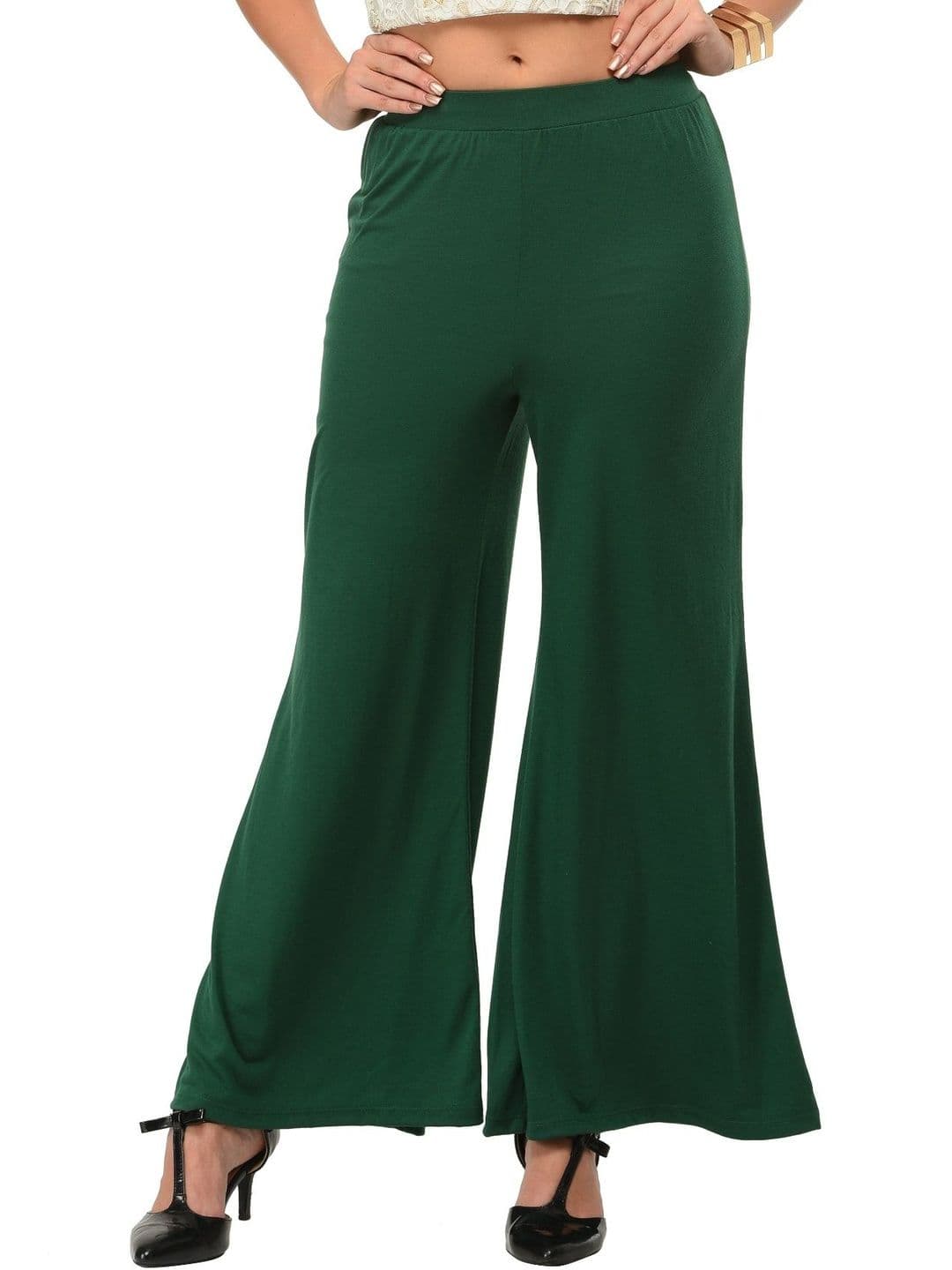 Frenchtrendz Women Knitted Palazzos - view 1