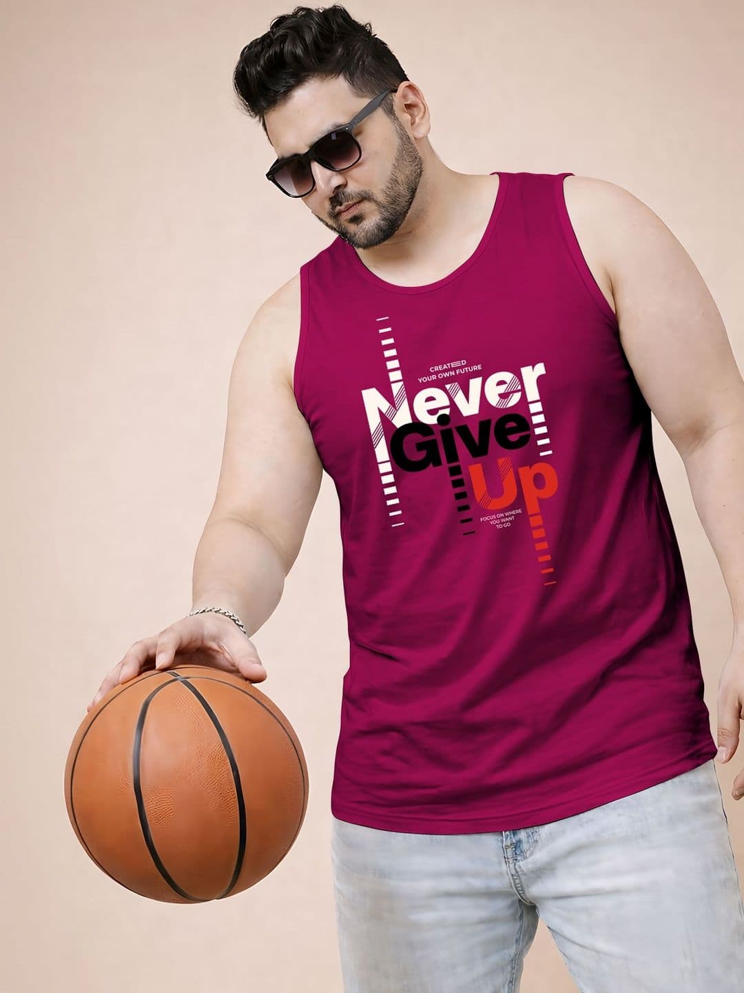 Triptee Printed Cotton Tank - view 1