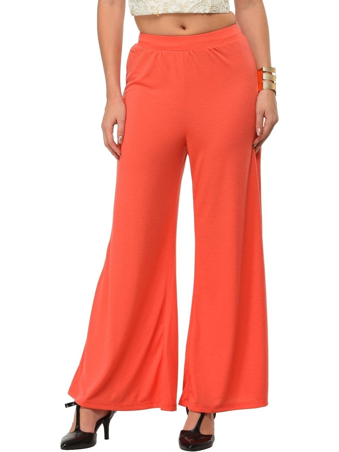 Frenchtrendz Women Knitted Palazzos - view 1