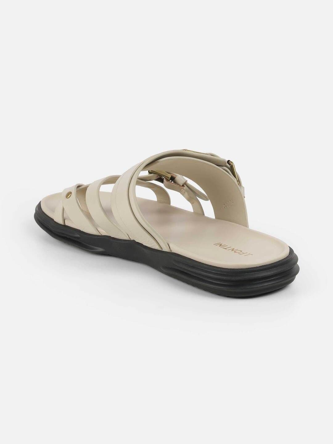 J.FONTINI Men Leather Comfort Sandals - view 1