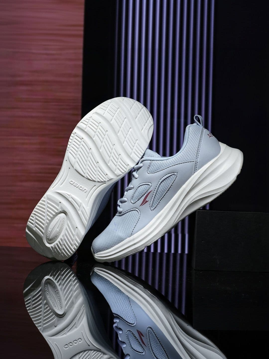 ASIAN Women Mesh Walking Non-Marking Shoes - view 1