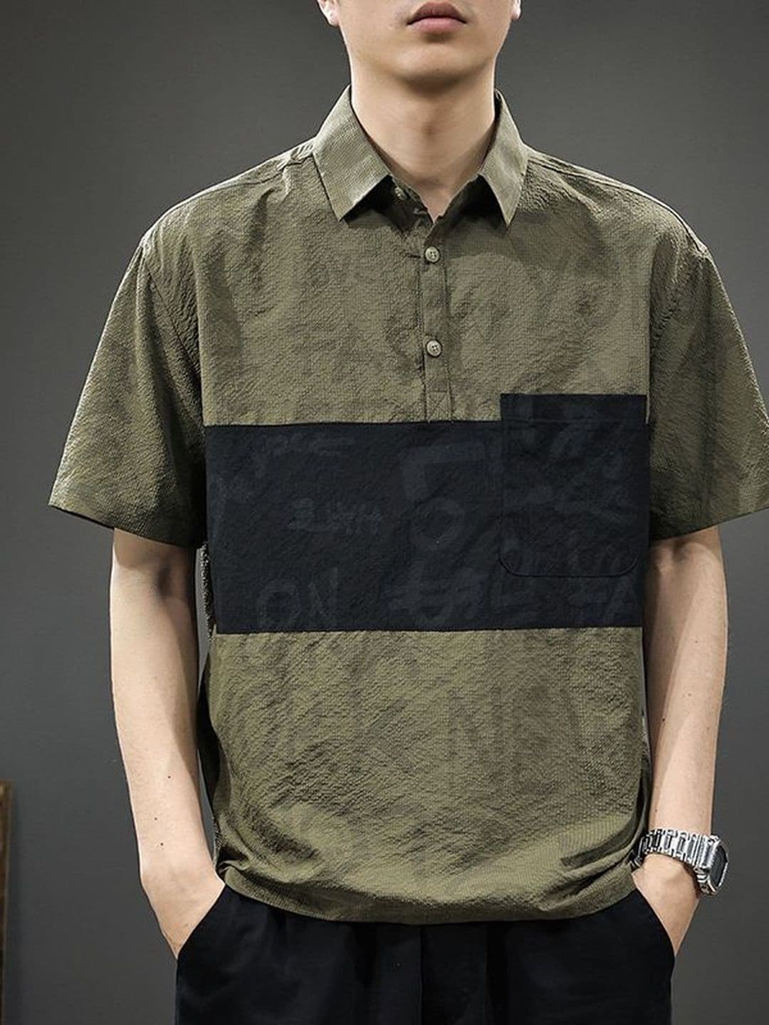 StyleCast x Revolte Men Printed Casual Shirt - view 1