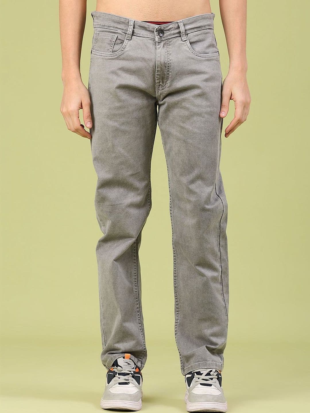 V-Mart Men Regular Fit Mid-Rise Stretchable Jeans - view 1