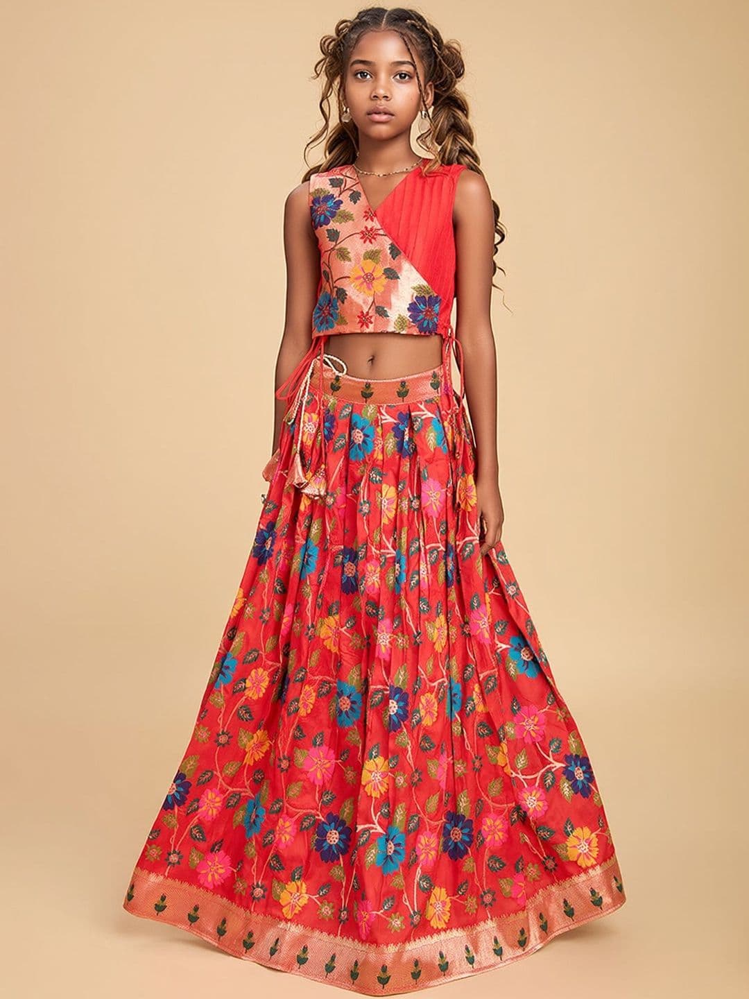 KALINI Girls Ready to Wear Lehenga & - view 1