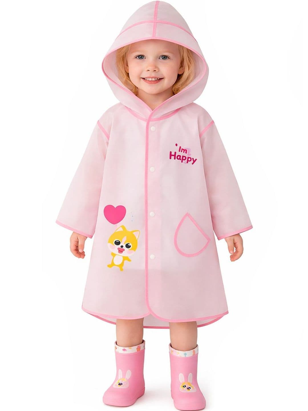 Bold N Elegant Hooded Rain Jacket