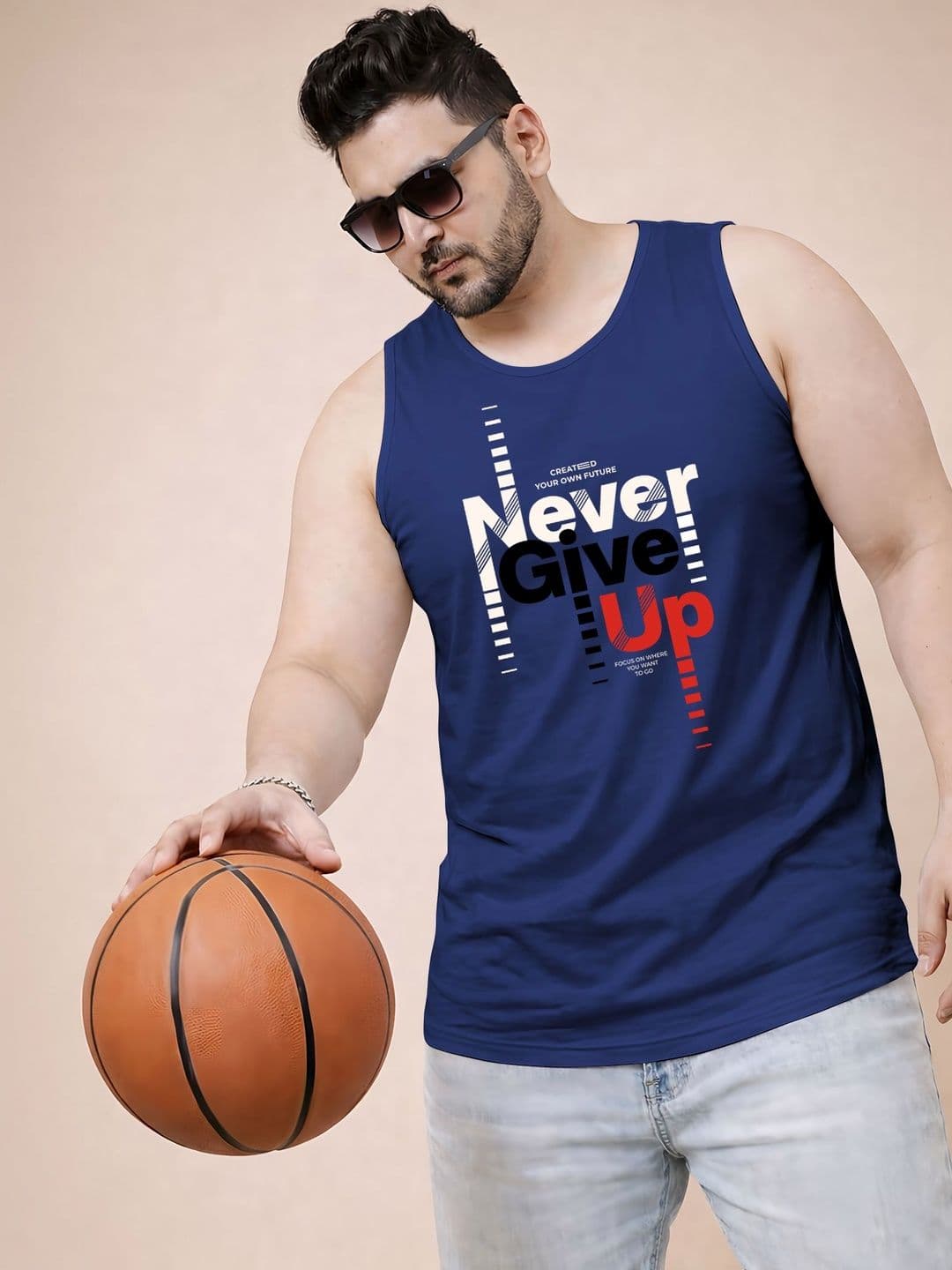 Triptee Printed Cotton Tank - view 1