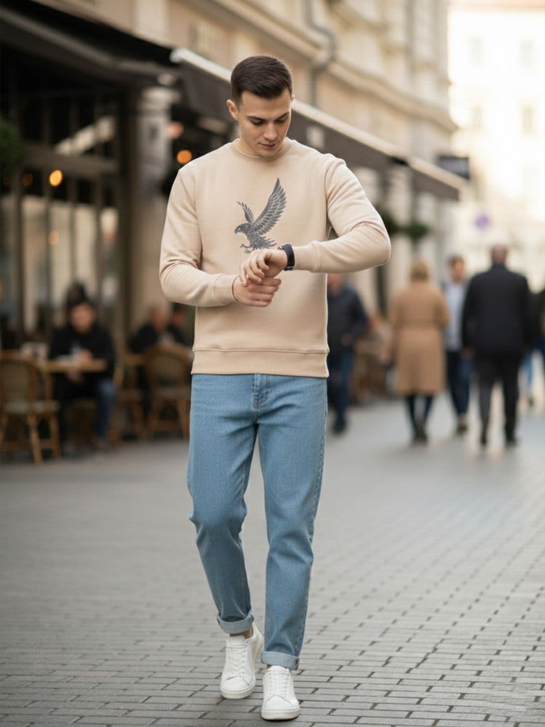 ST Trends Graphic Printed Round Neck T-shirts - view 1