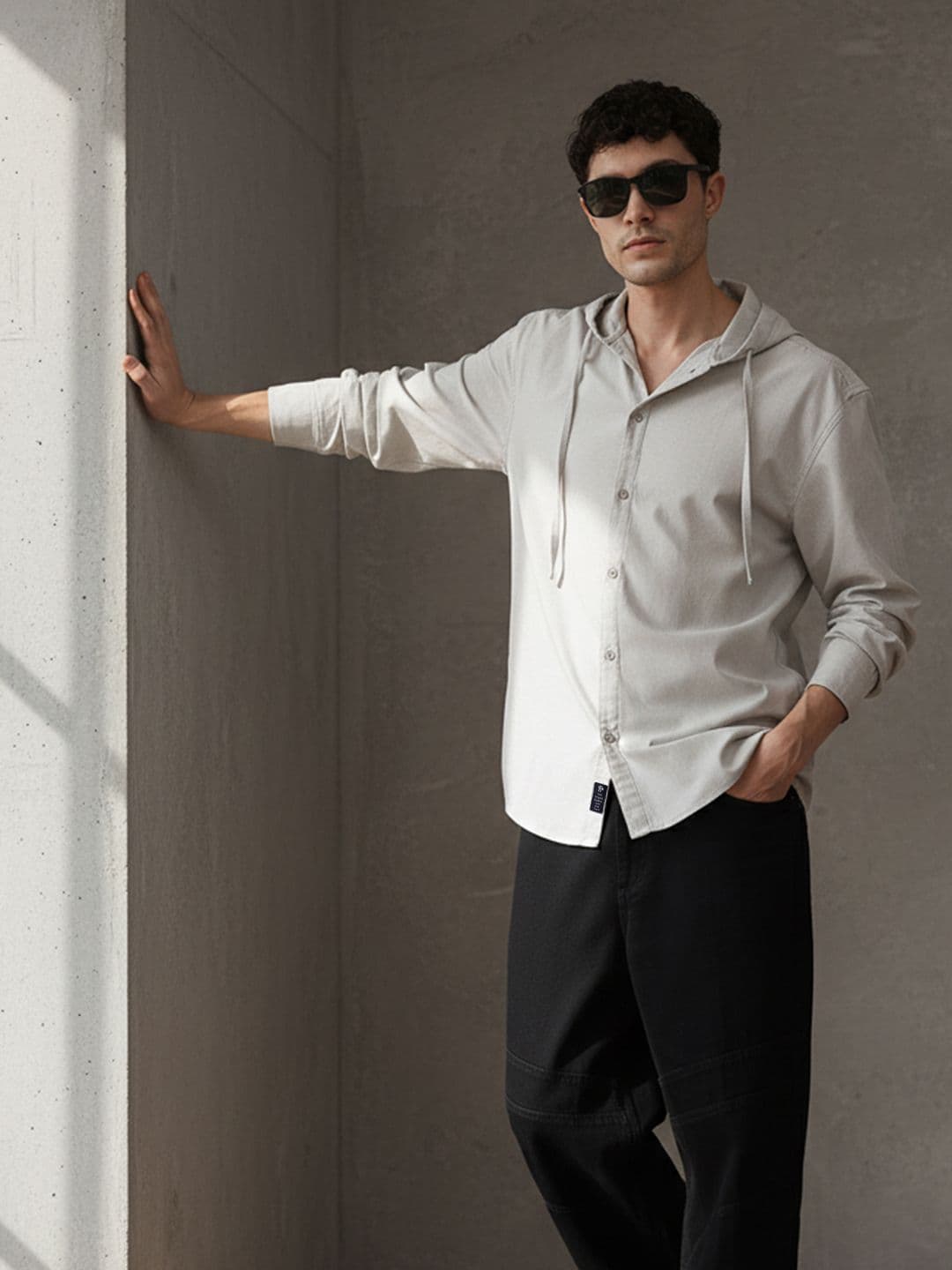 The Roadster Life Co. Hooded Relaxed Fit Shirt - view 1