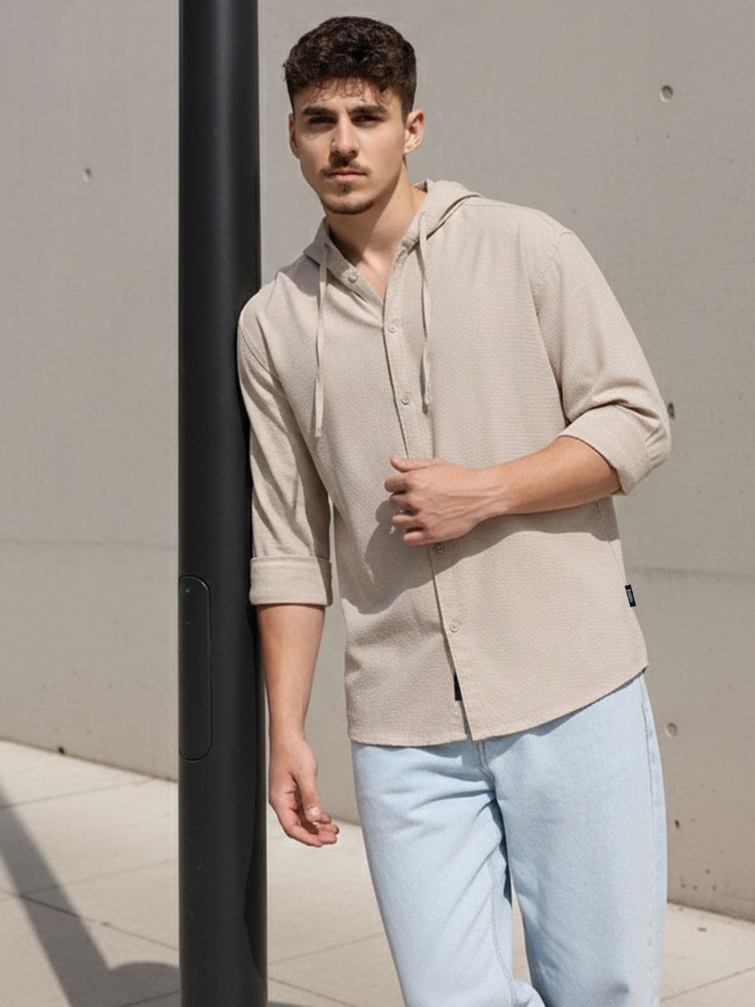 The Roadster Life Co. Hooded Relaxed Fit Shirt - view 1