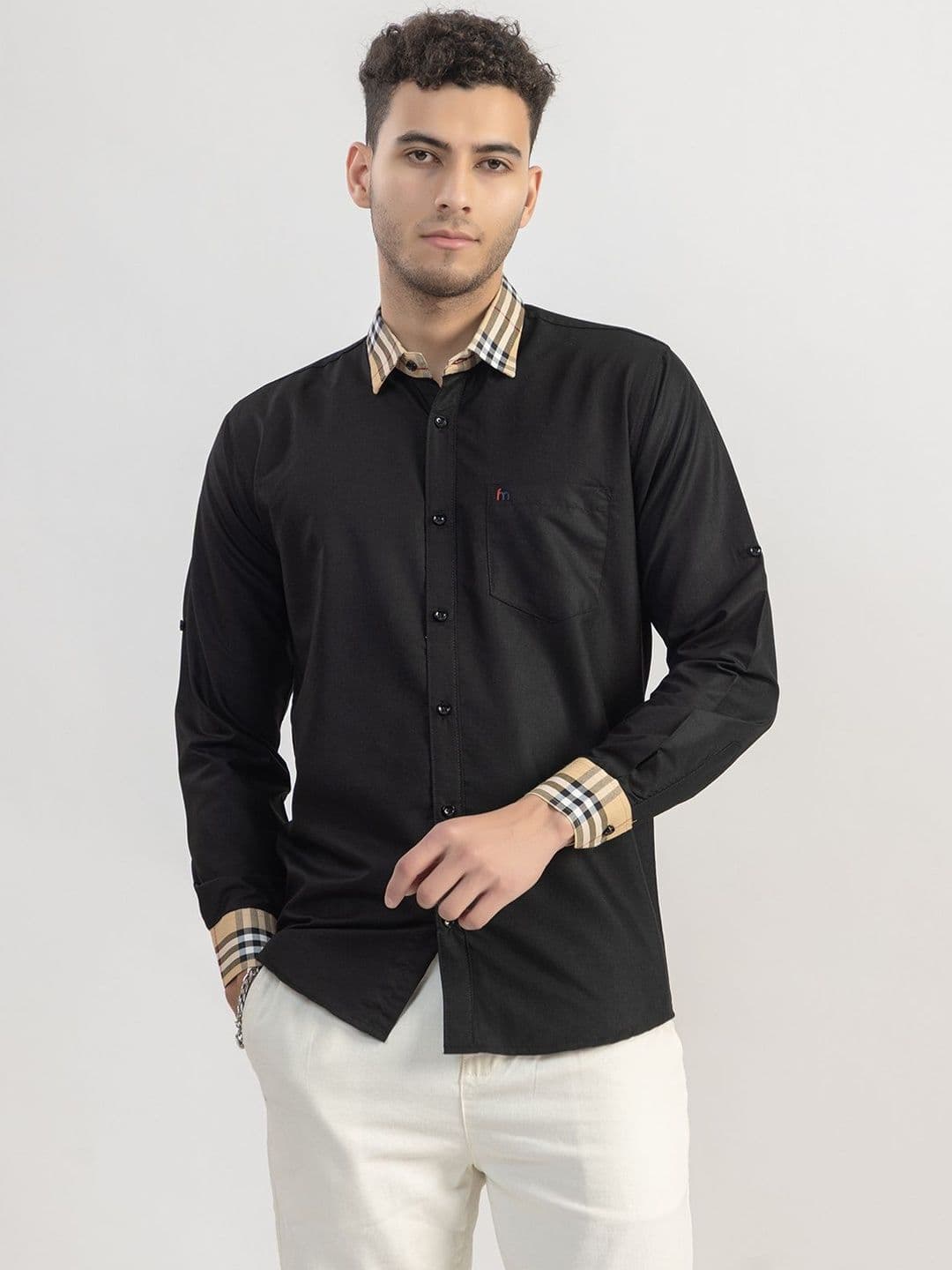 MODERNITY Men Full Sleeve Regular Fit Cotton Blend Shirts - view 1