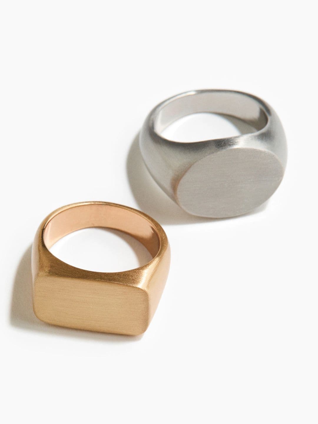 H&M 2-Pack Signet Rings - view 1