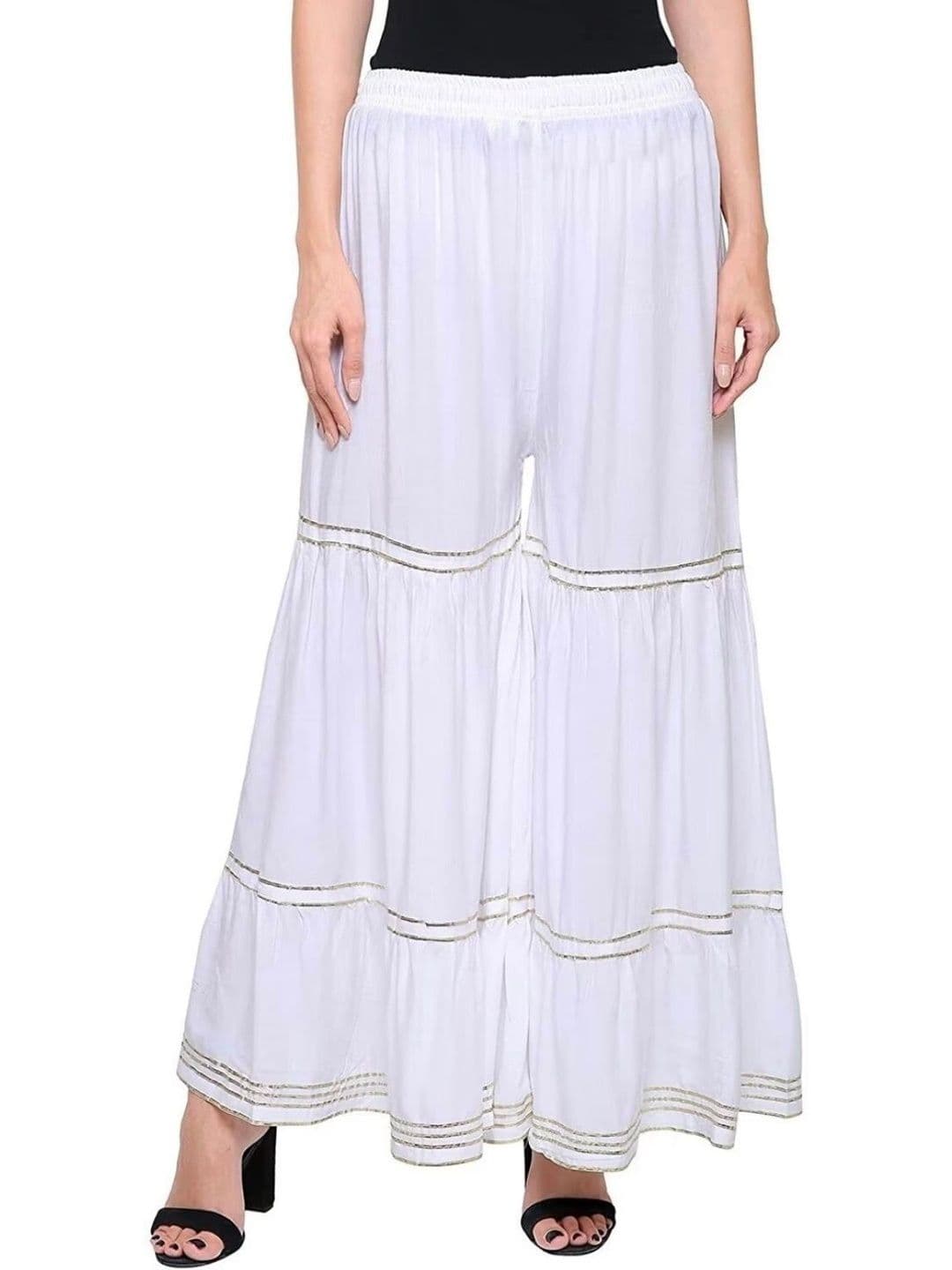 BCZ Style Women Embellished Ethnic Palazzos - view 1