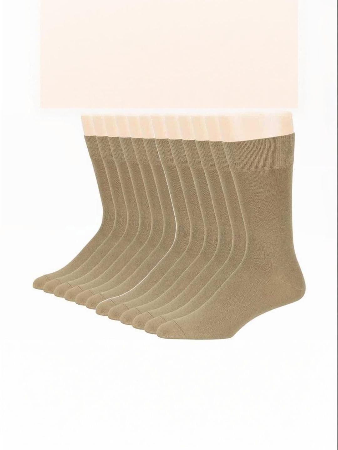 akeet trend Unisex Pack of 4 Cotton Assorted Calf Length Socks - view 1