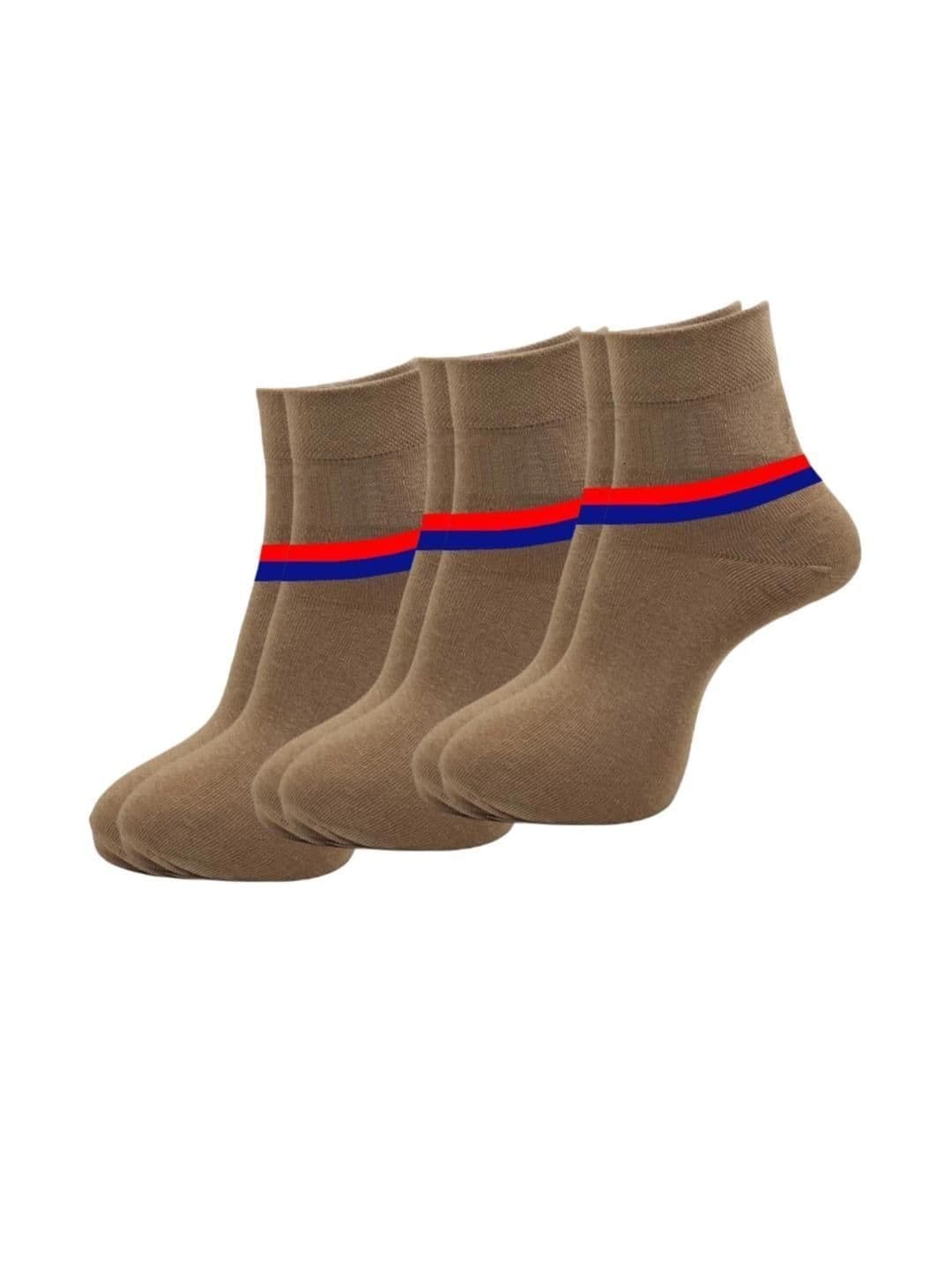 akeet trend Unisex Cotton Assorted Striped Ankle Length Socks - view 1