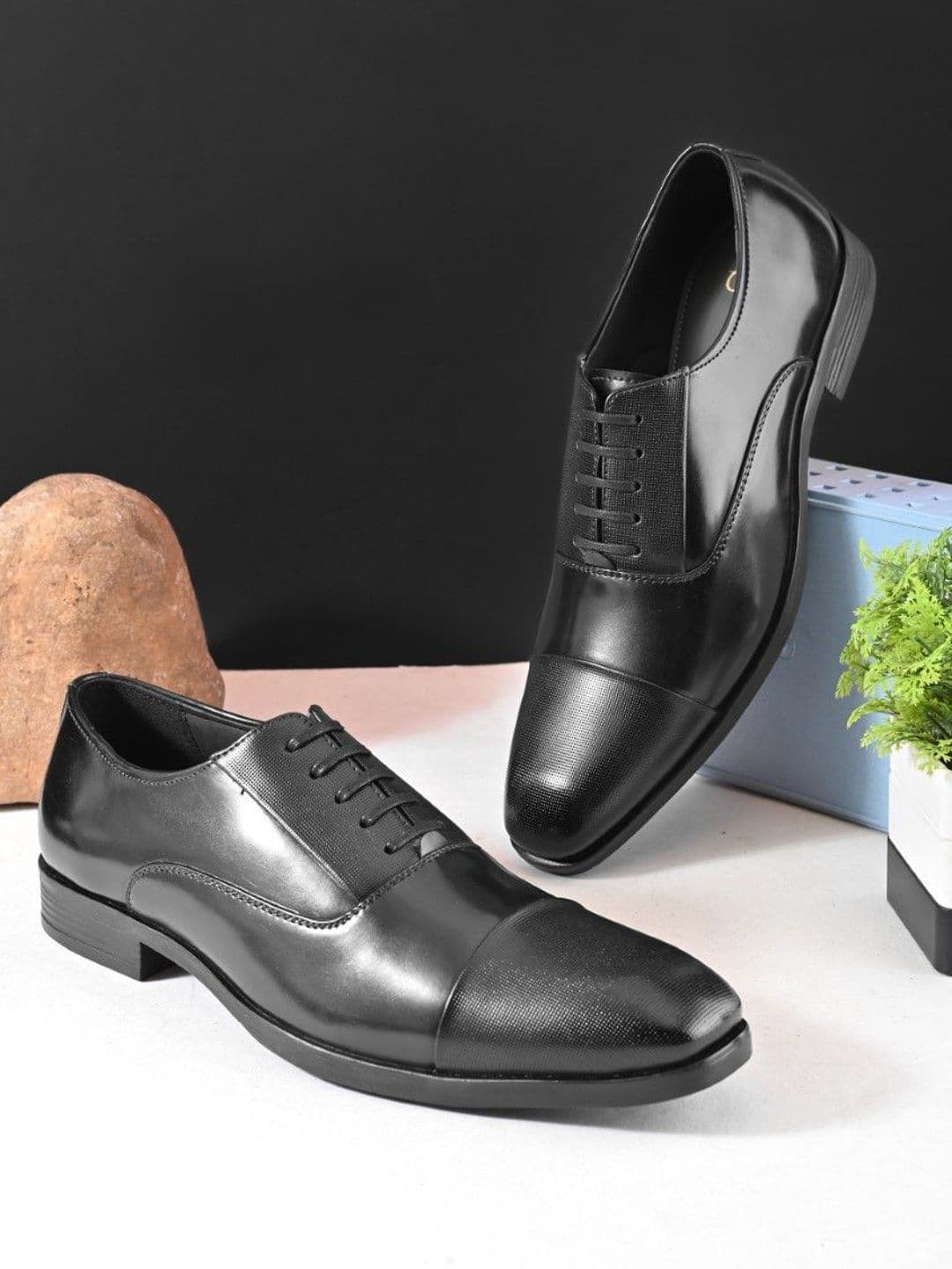 House of Pataudi Men Formal Oxfords - view 1