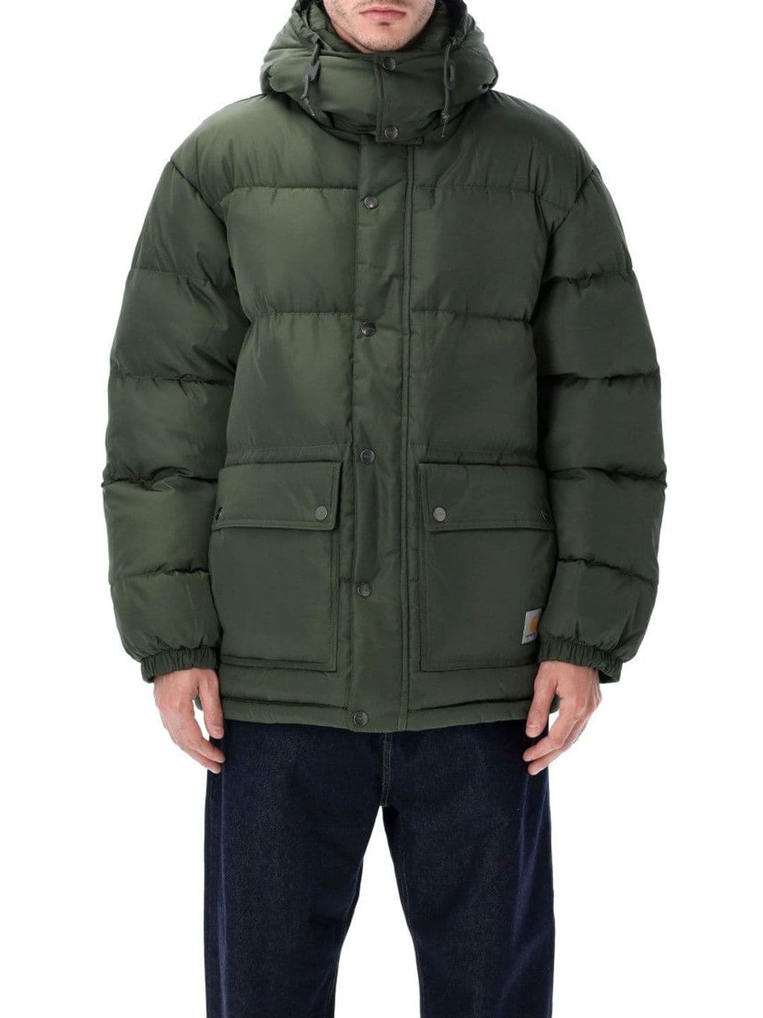 Carhartt WIP Green Puffer Jacket - view 1