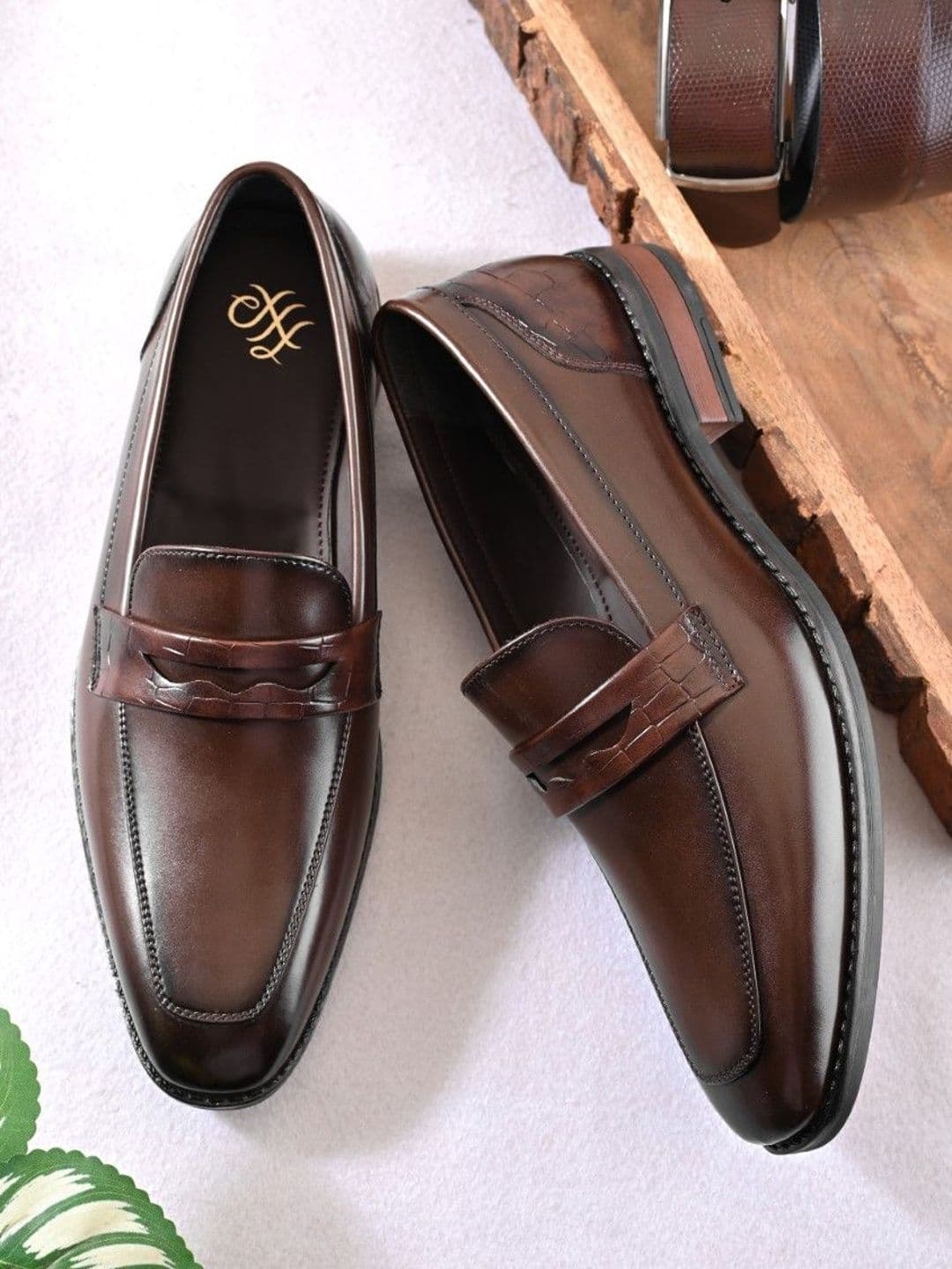 House of Pataudi Men Formal Loafers - view 1