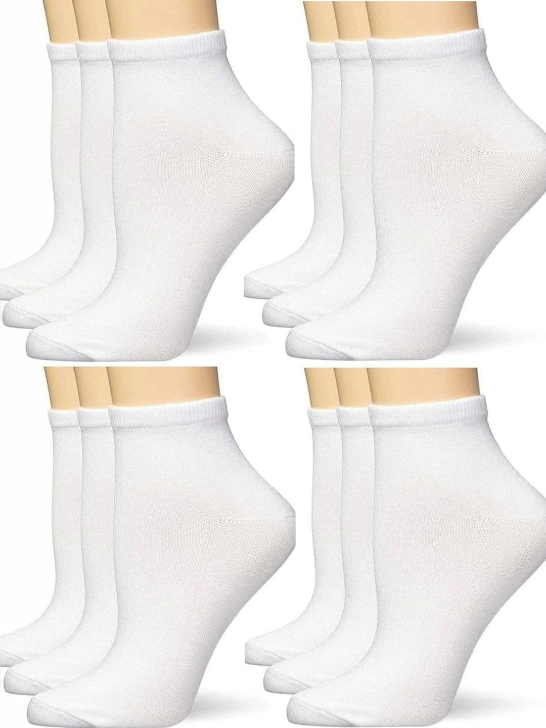 akeet trend Unisex Pack of 4 Cotton Assorted Ankle Length Socks - view 1