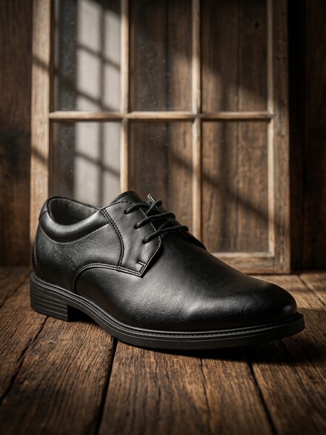 House of Pataudi Men Round Toe Lace-Ups Derbys Formal Shoes - view 1