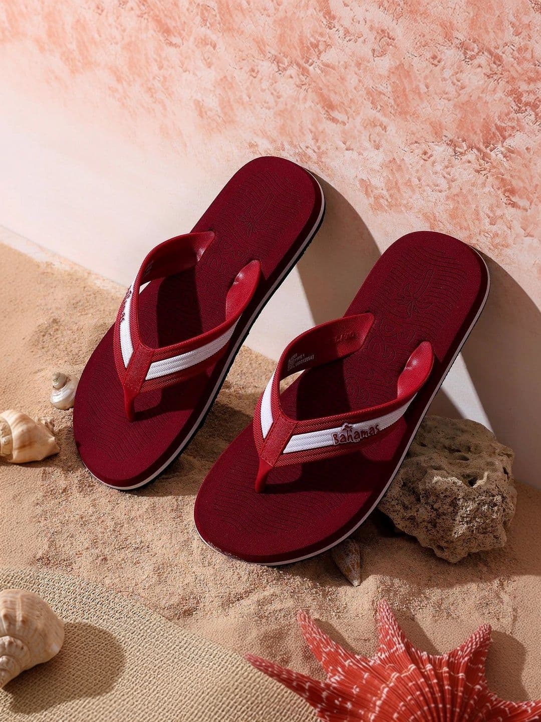 Bahamas Men Colourblocked Thong Flip-Flops - view 1