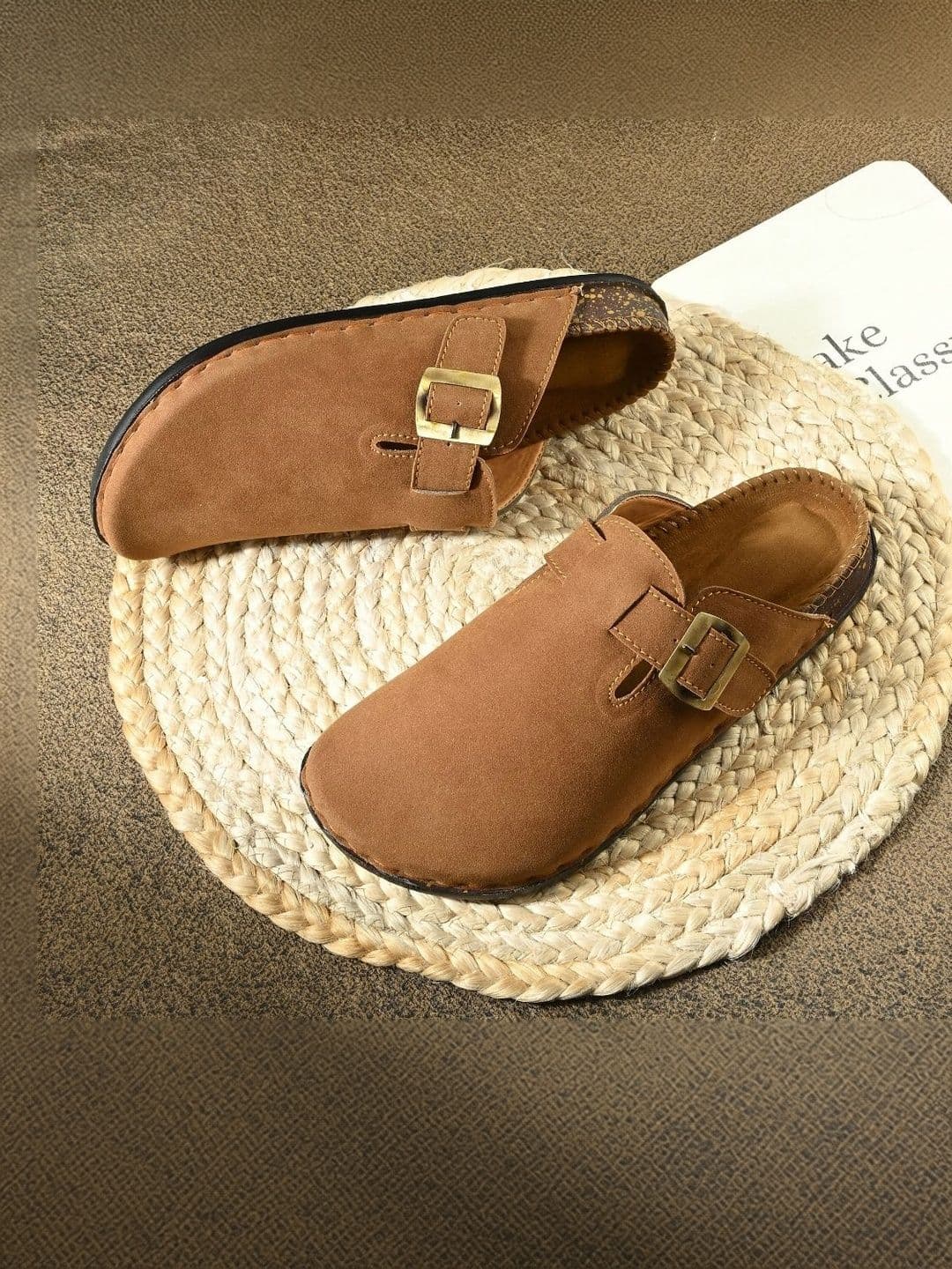 Pocy shoes Men Suede Clogs Sandals - view 1