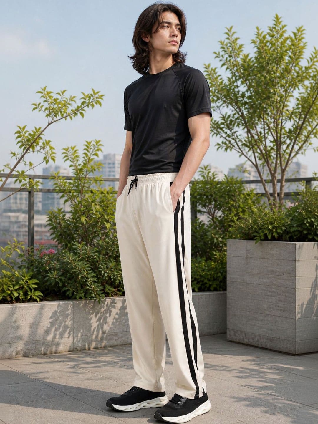 SZN Men Regular Fit Training Track Pants