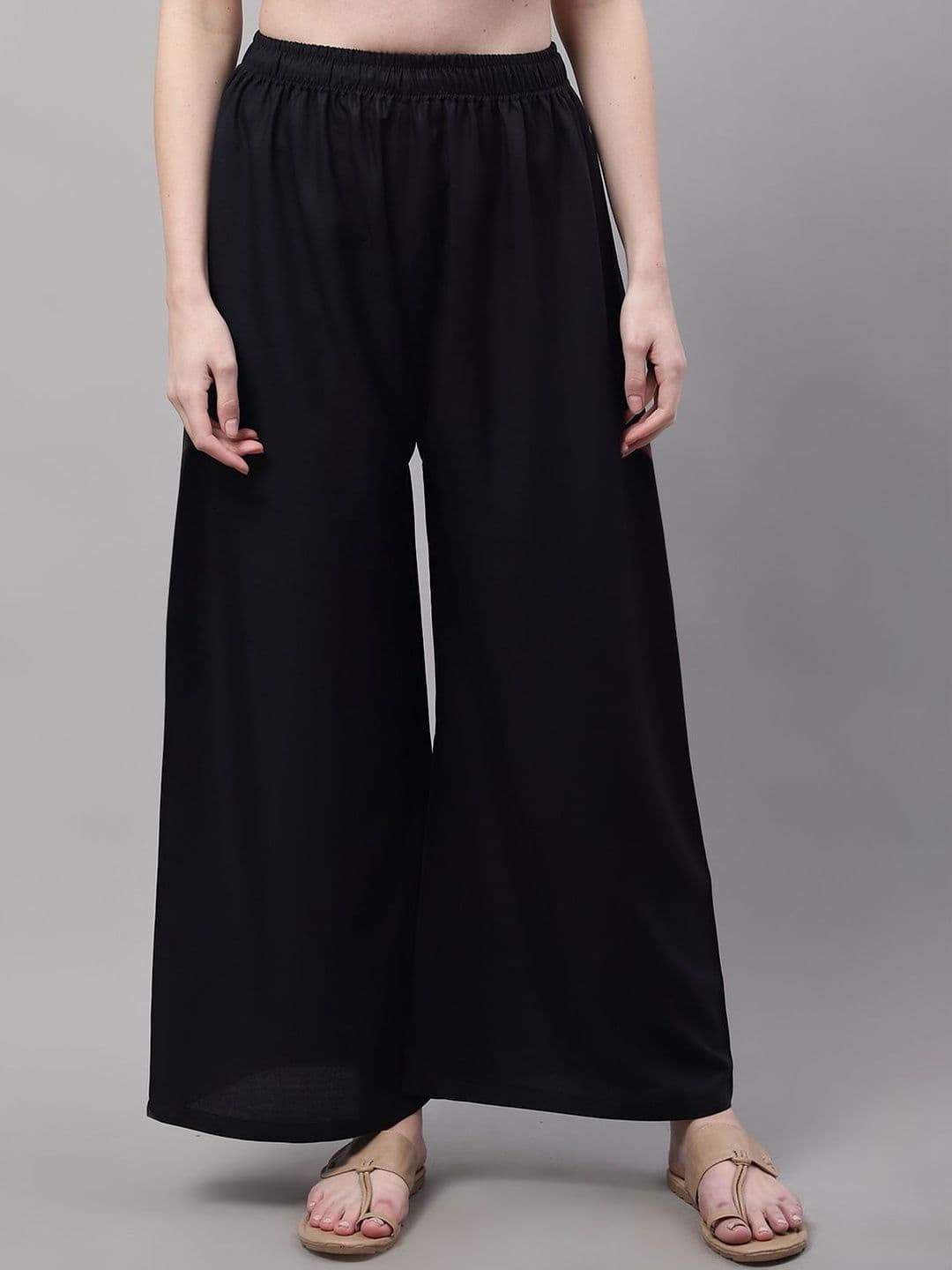 KALINI Women 2 Flared Ethnic Palazzos - view 1