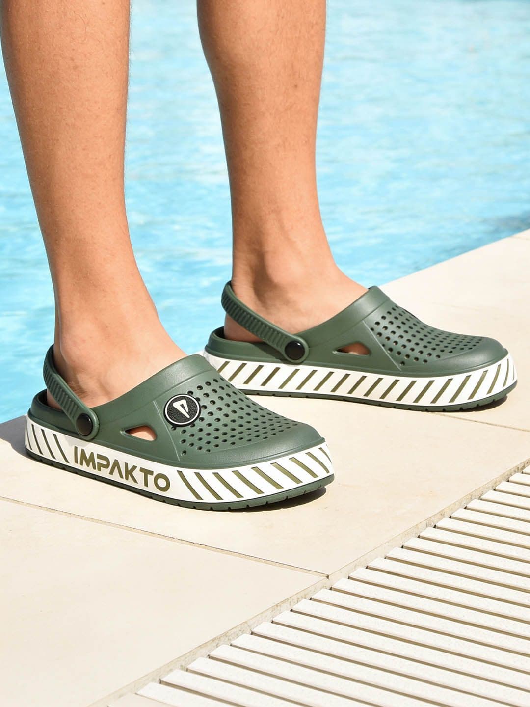 IMPAKTO Men Slide Wave Ultra Soft Daily Clogs - view 1