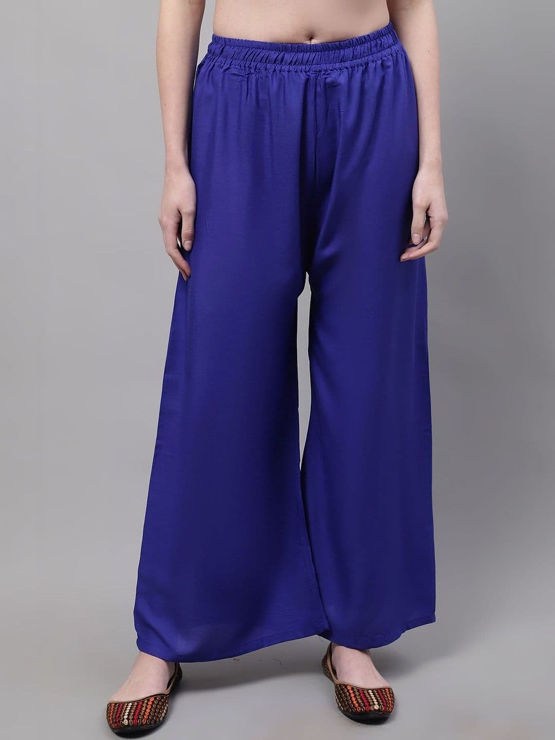 KALINI Women 2 Flared Ethnic Palazzos - view 1