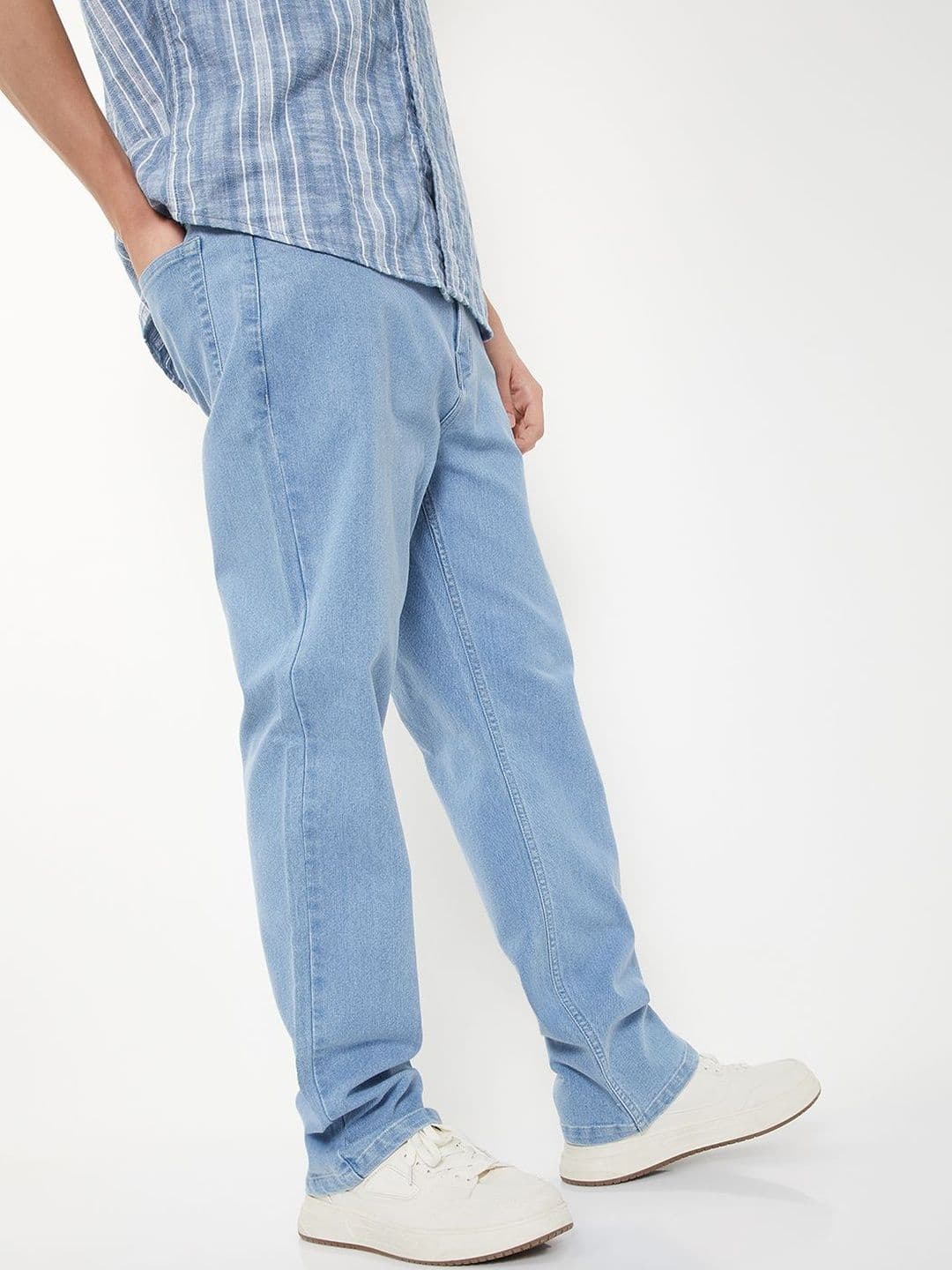 max Men Regular Fit Mid-Rise Jeans