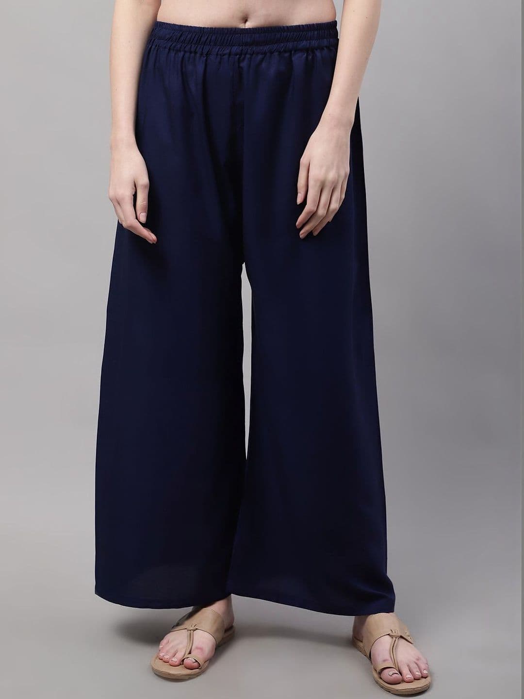 KALINI Women 2 Flared Ethnic Palazzos - view 1