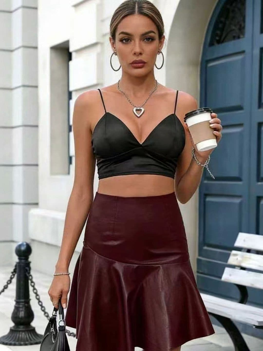 JC Mode Women Mini A-Line Skirt - view 1