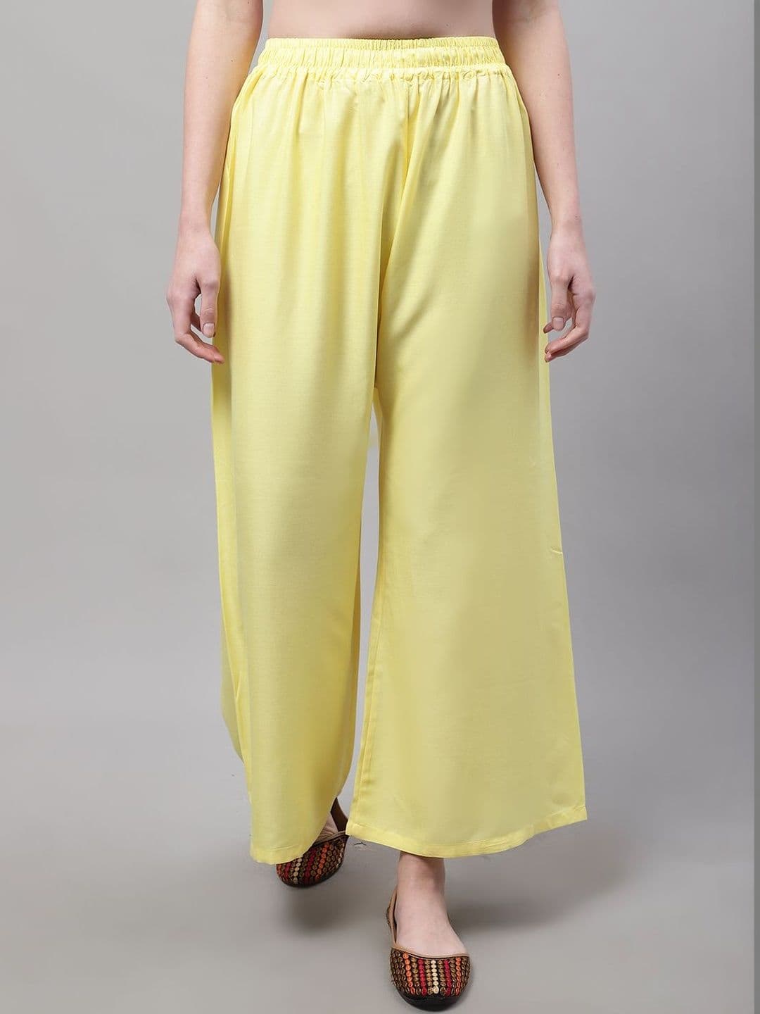 KALINI Women 2 Flared Ethnic Palazzos - view 1