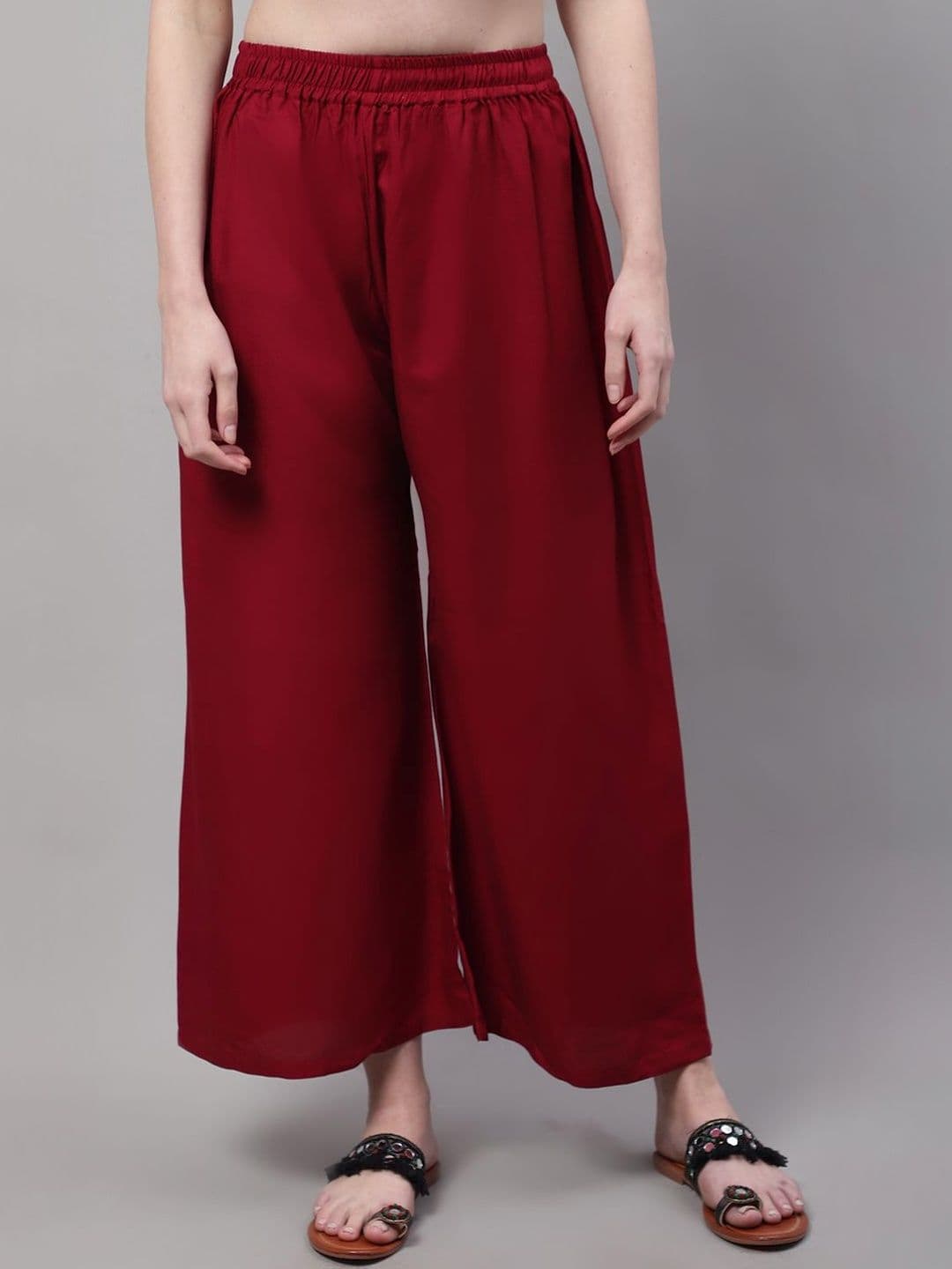 KALINI Women 2 Flared Ethnic Palazzos - view 1