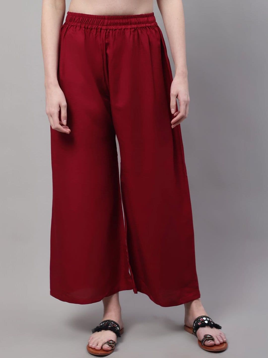 KALINI Women 2 Flared Ethnic Palazzos - view 1