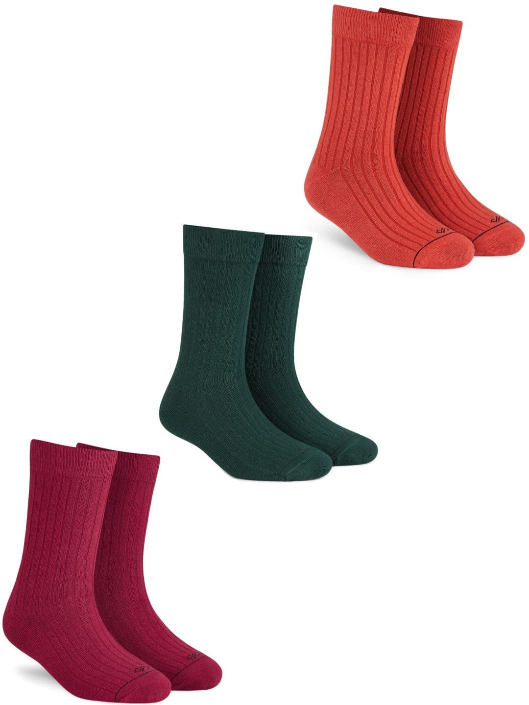 Dynamocks Unisex Pack Of 3 Calf-Length Socks - view 1