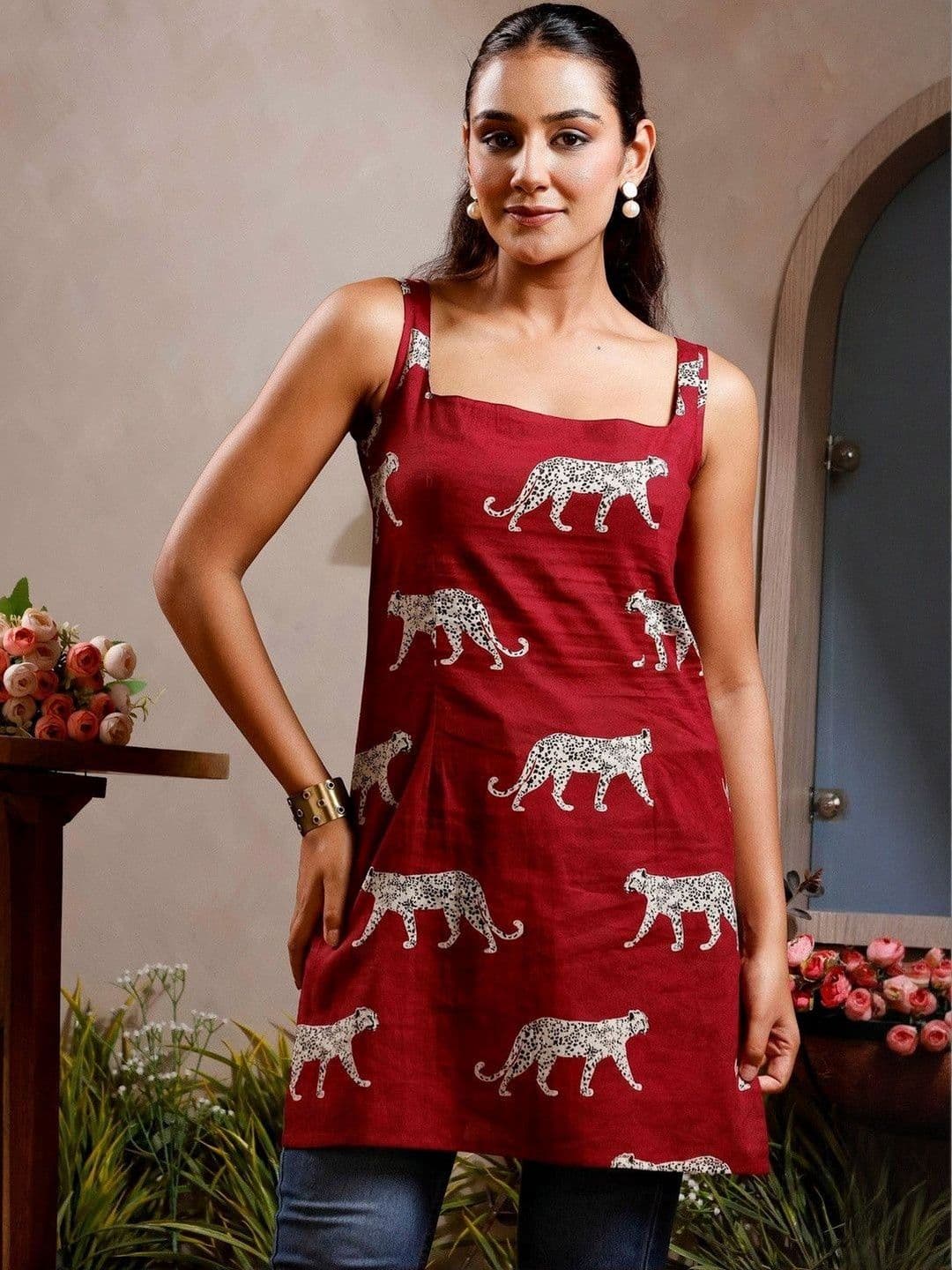 SAK JAIPUR Women Printed Kurta - view 1