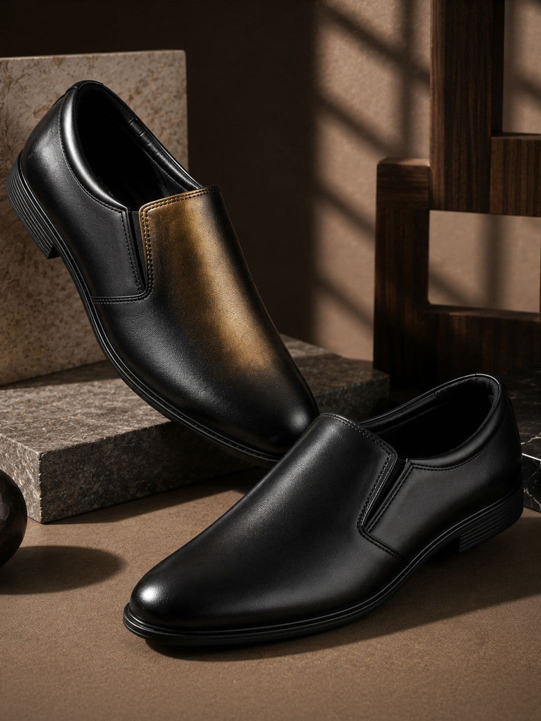 Ajanta Men Leather Formal Men Slip-Ons - view 1