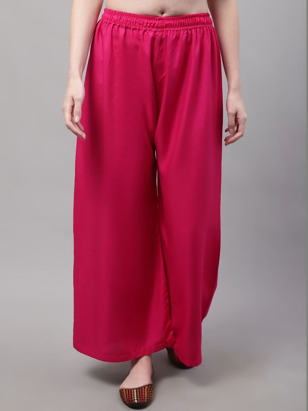 KALINI Women 2 Flared Ethnic Palazzos - view 1