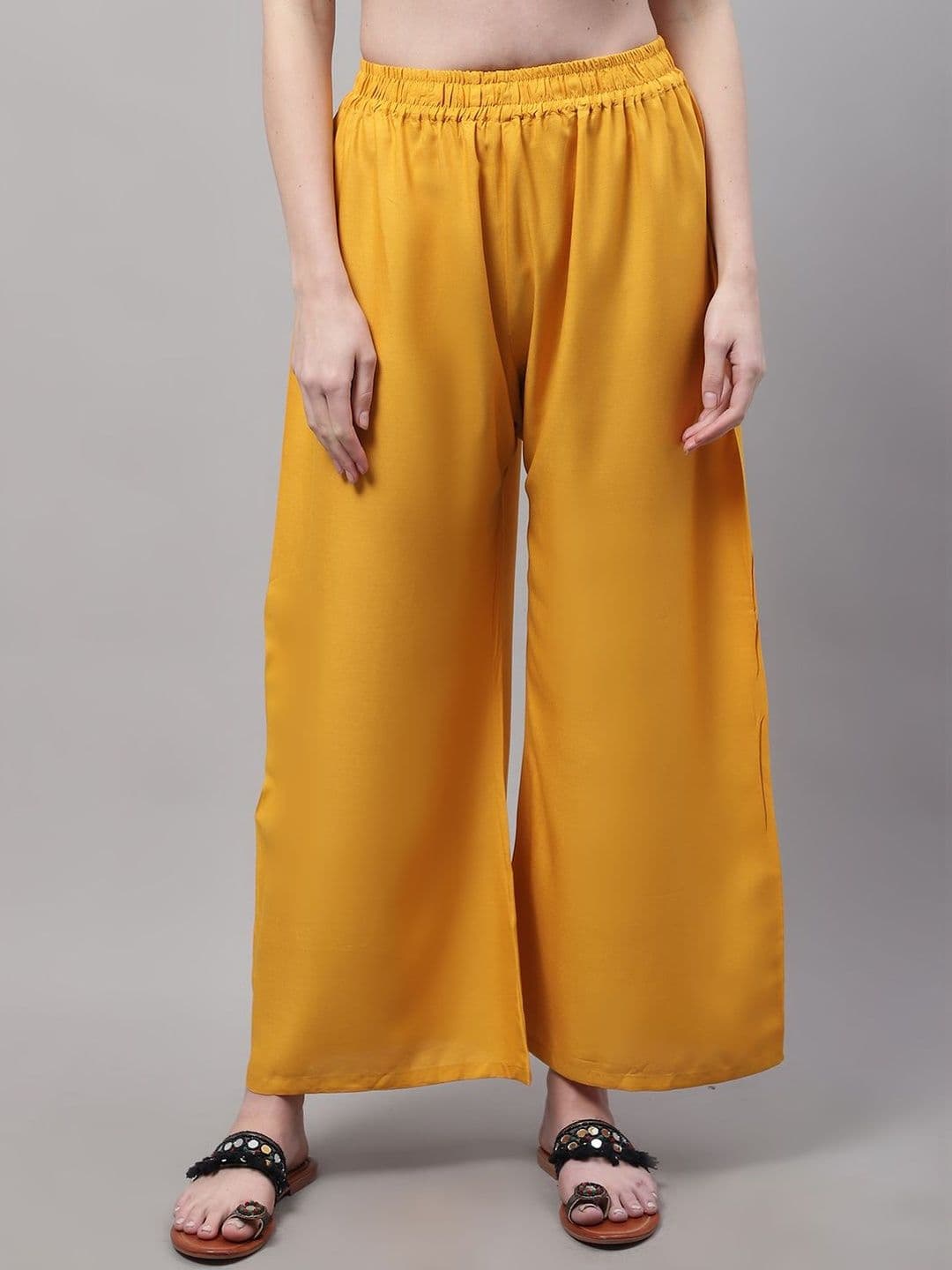 KALINI Women 2 Flared Ethnic Palazzos - view 1