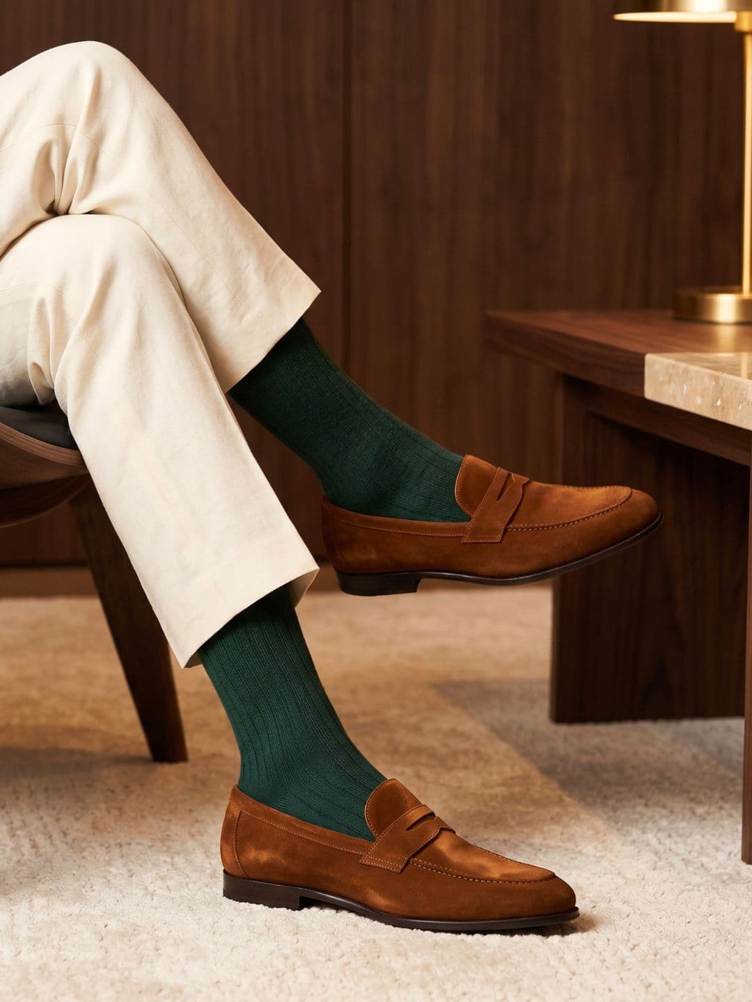 Dynamocks Unisex Solid Anti-Microbial Calf Length Socks - view 1