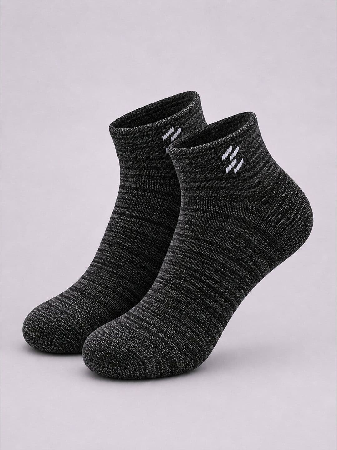 Sloxie Unisex Pack of 5 Cotton Striped Ankle Length Socks - view 1
