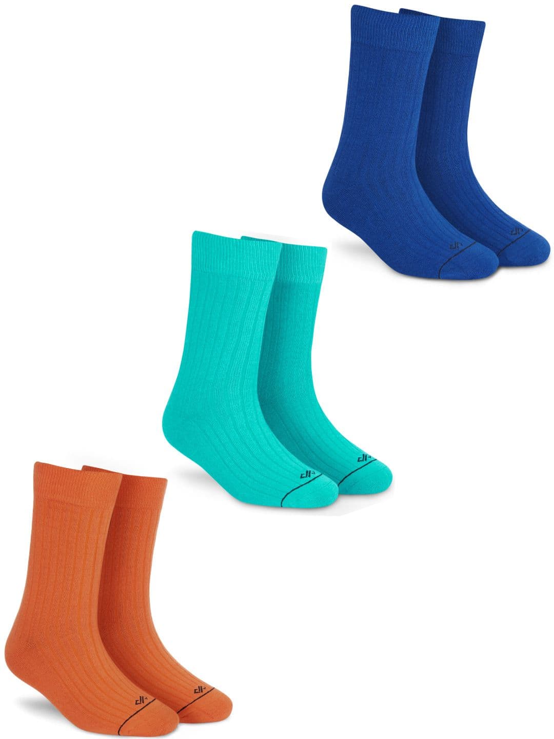 Dynamocks Unisex Pack Of 3 Calf-Length Socks - view 1